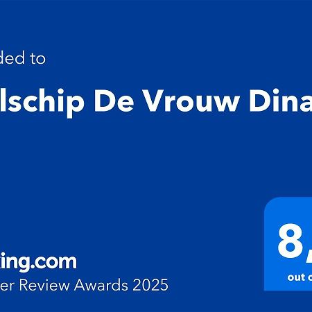 Zeilschip De Vrouw Dina Leiden Exterior foto